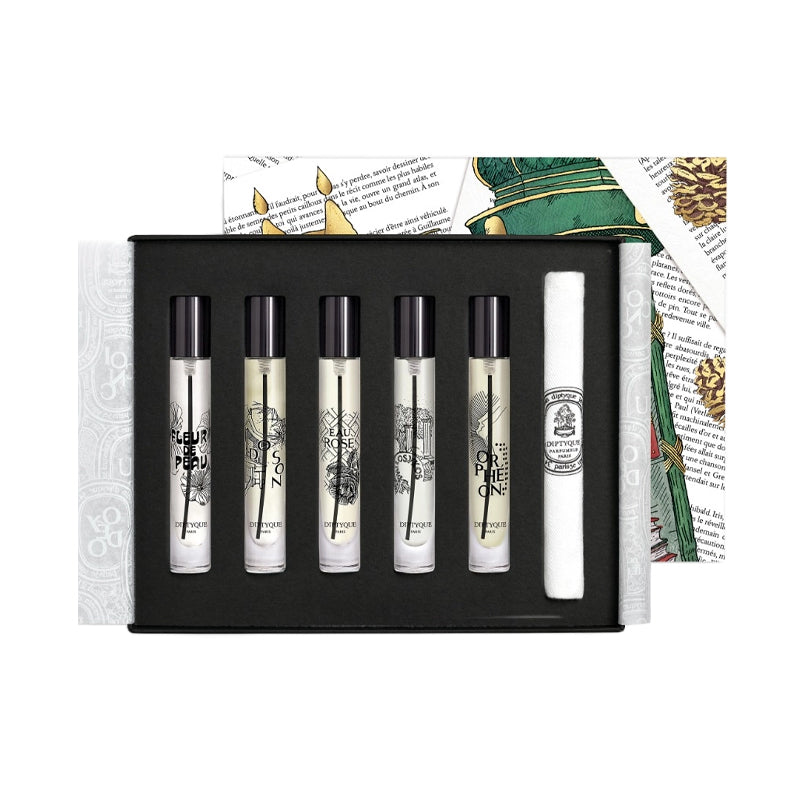 EDP-BOX 5x7,5 ml: Do Son, Eau Rose, Fleur de Peau, Orphéon, Philosykos