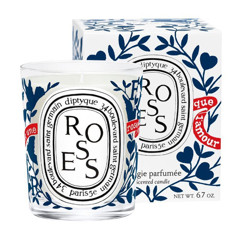 VALENTINSTAGS-ROSENKERZE 190 GR LIMITIERTE AUFLAGE