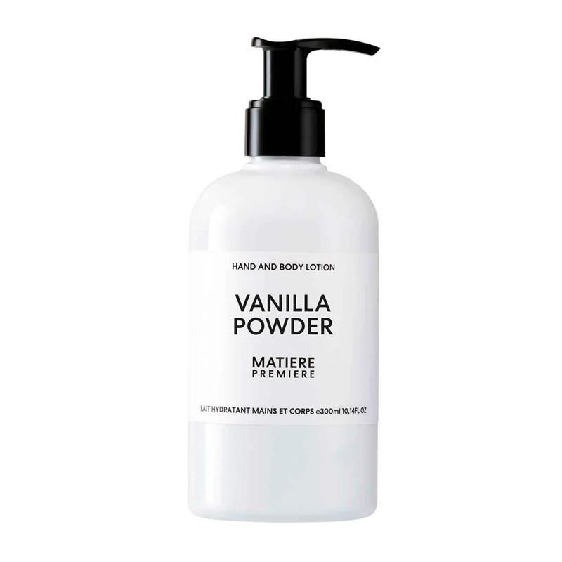MATIERE PREMIERE VANILLA POWDER HAND AND BODY LOTION 300ML 